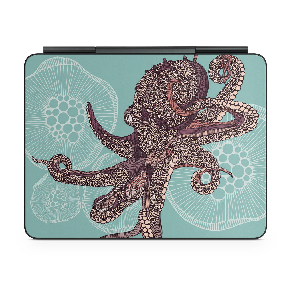 Octopus Bloom - Apple Magic Keyboard for iPad Skin