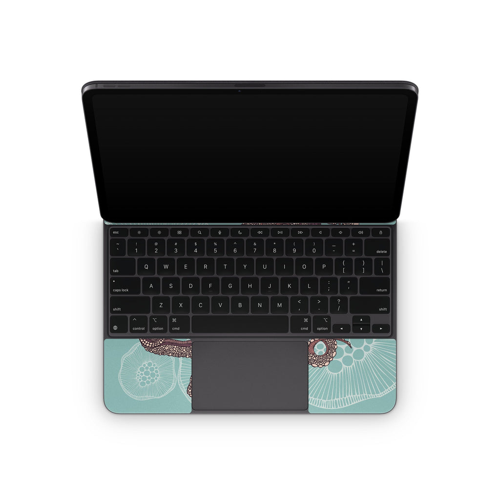 Octopus Bloom - Apple Magic Keyboard for iPad Skin