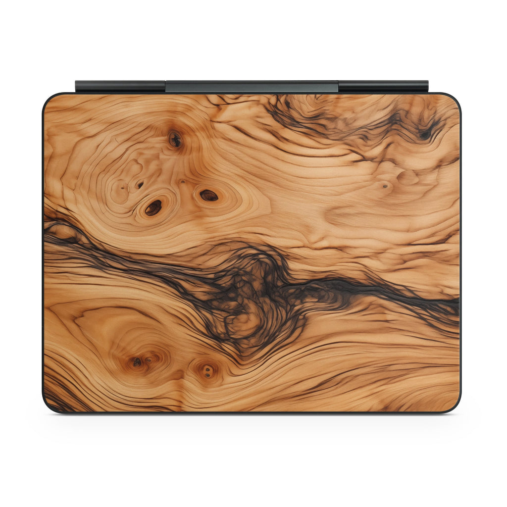 Olive Wood - Apple Magic Keyboard for iPad Skin