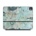 Organic In Blue - Apple Magic Keyboard for iPad Skin