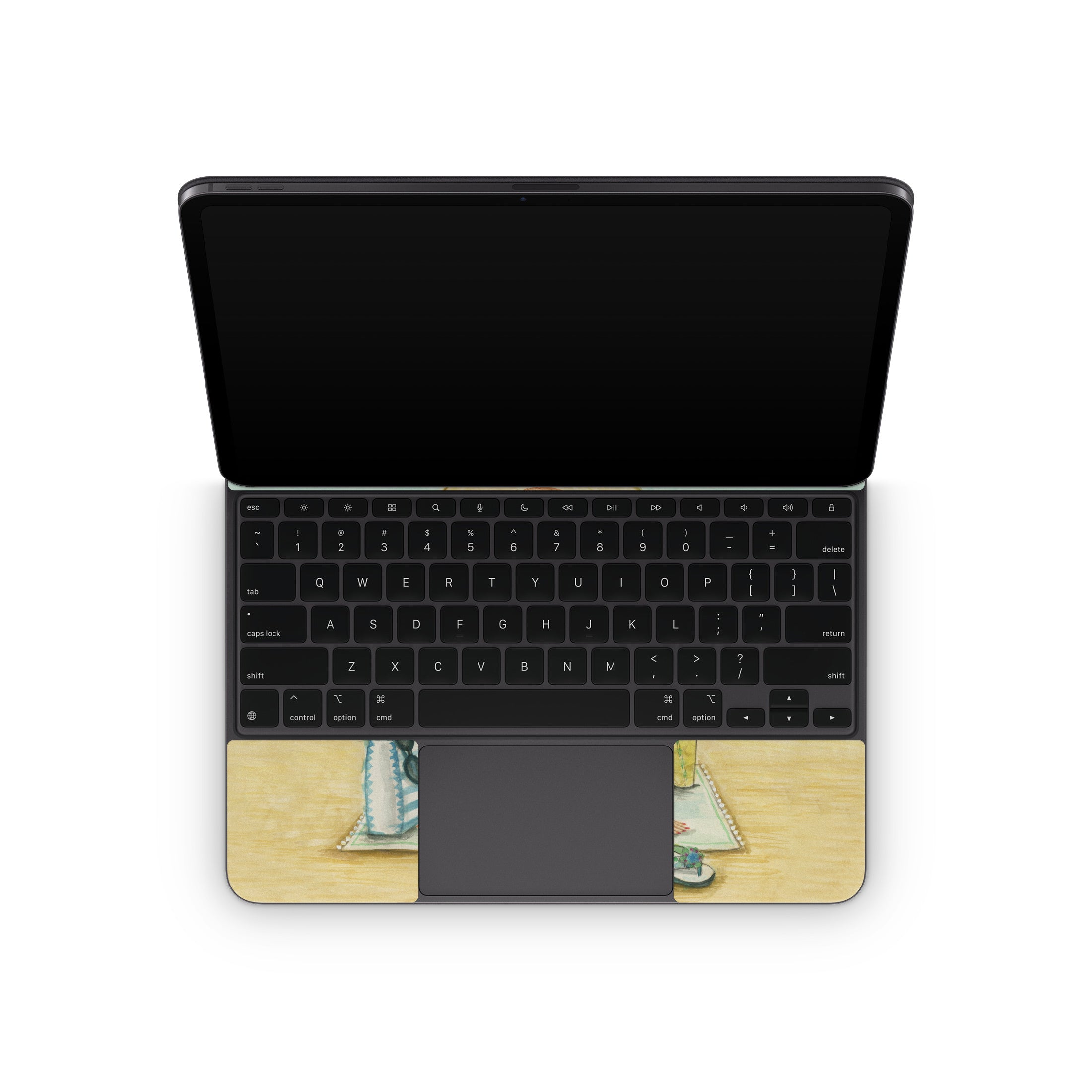 Relaxing on Beach - Apple Magic Keyboard for iPad Skin