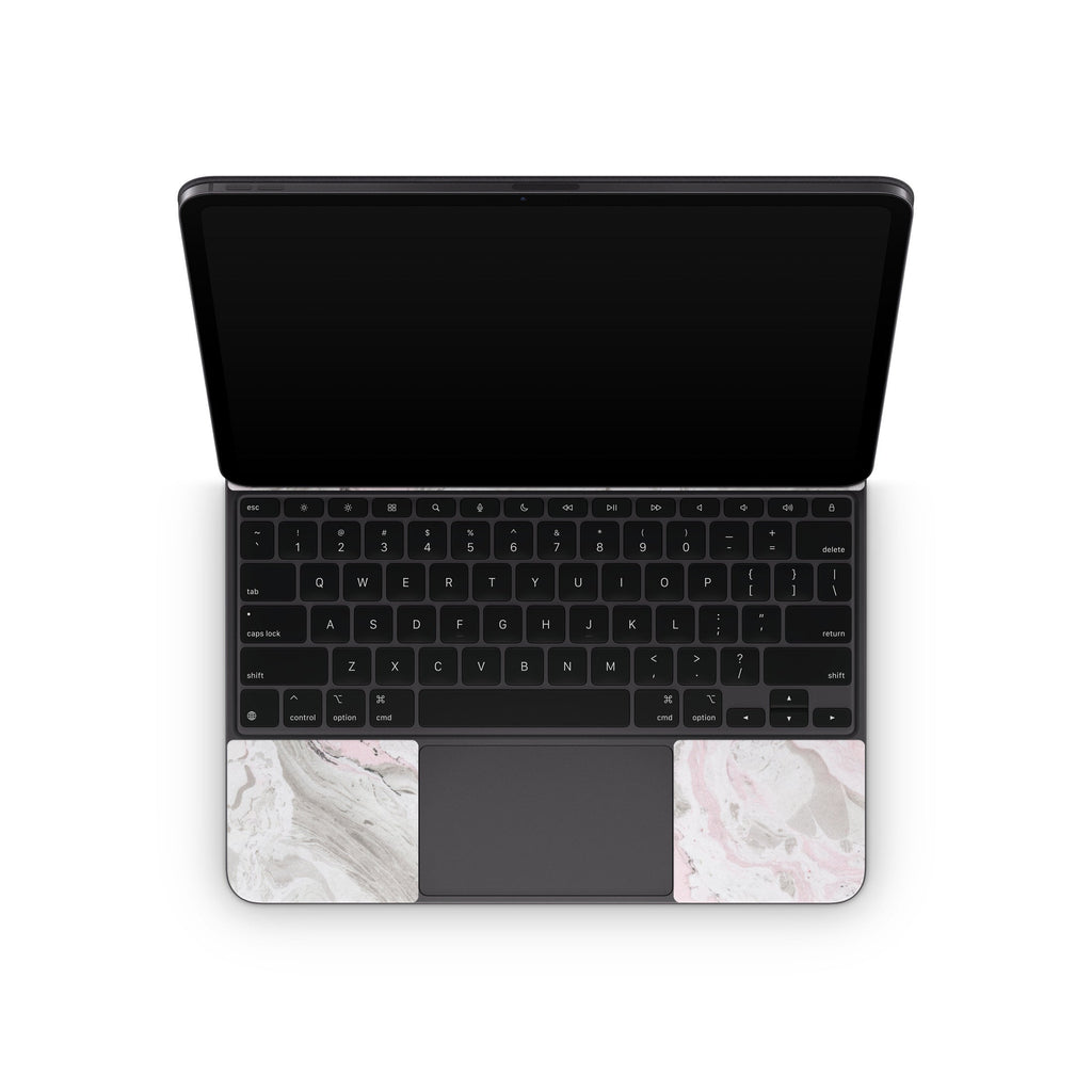 Rosa Marble - Apple Magic Keyboard for iPad Skin