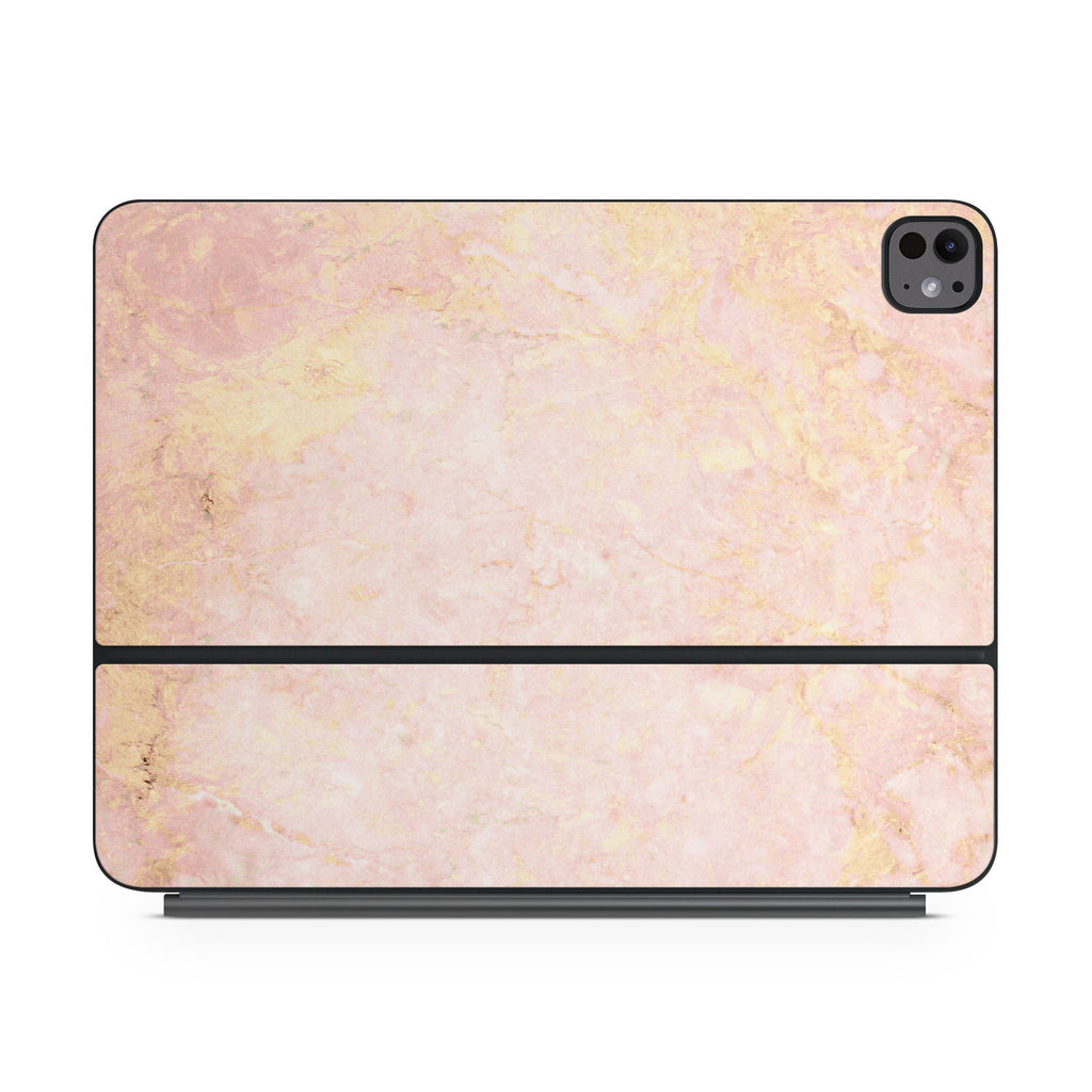 Rose Gold Marble - Apple Magic Keyboard for iPad Skin