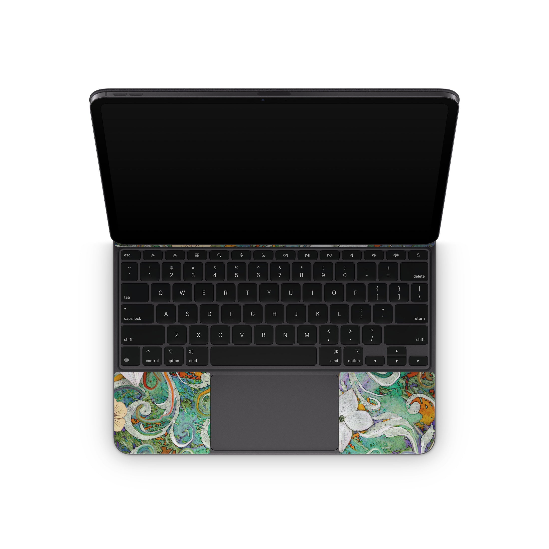 Sangria Flora - Apple Magic Keyboard for iPad Skin