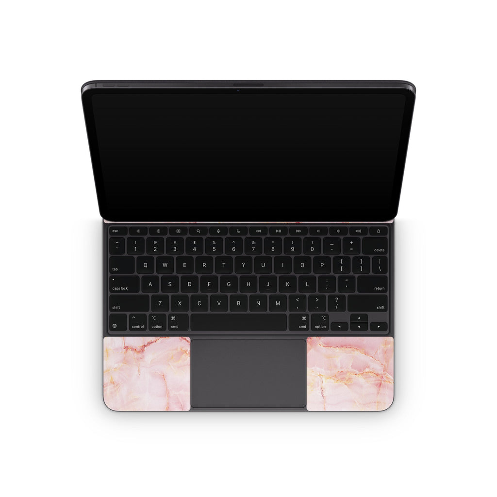 Satin Marble - Apple Magic Keyboard for iPad Skin