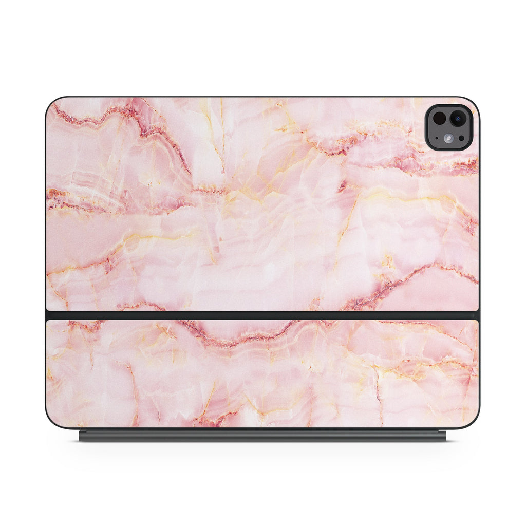 Satin Marble - Apple Magic Keyboard for iPad Skin