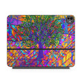 Stained Glass Tree - Apple Magic Keyboard for iPad Skin