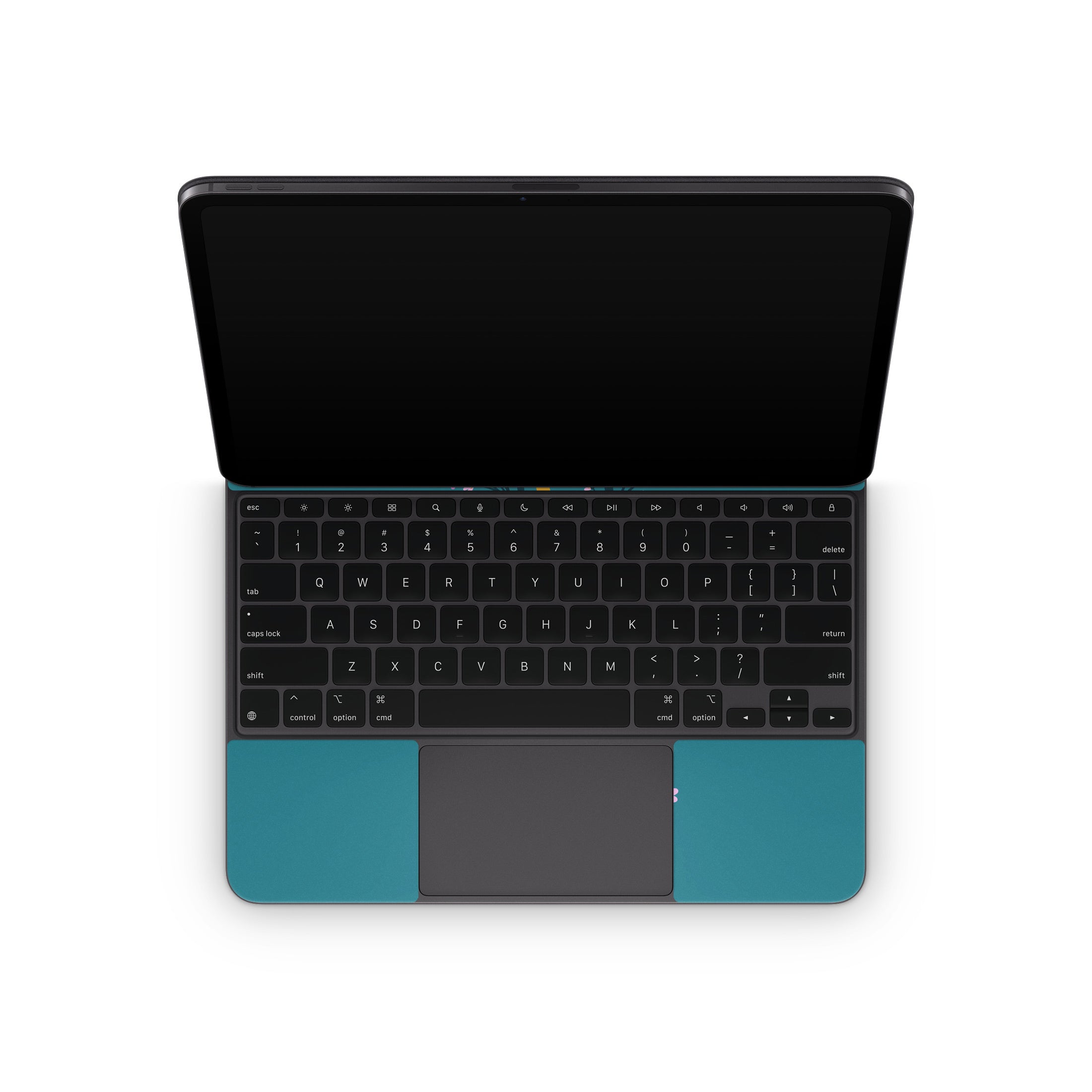 Snake and Flowers - Apple Magic Keyboard for iPad Skin