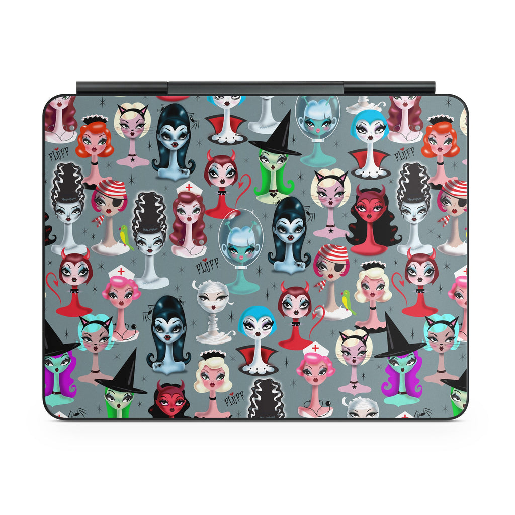 Spooky Dolls - Apple Magic Keyboard for iPad Skin