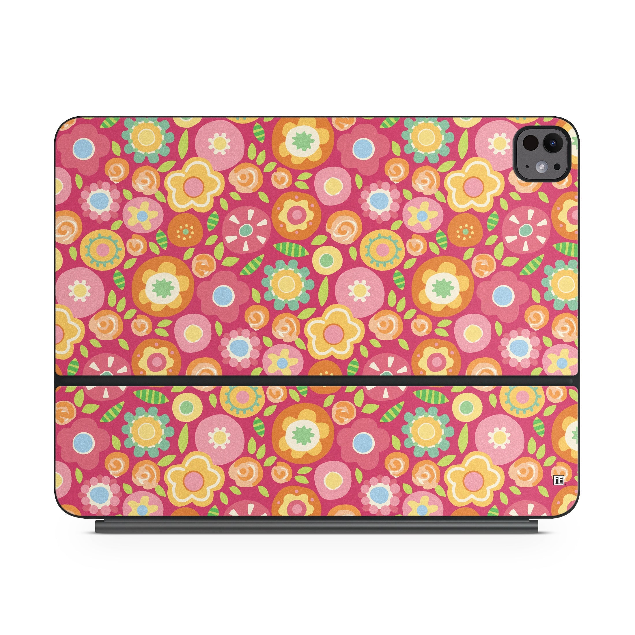 Flowers Squished - Apple Magic Keyboard for iPad Skin