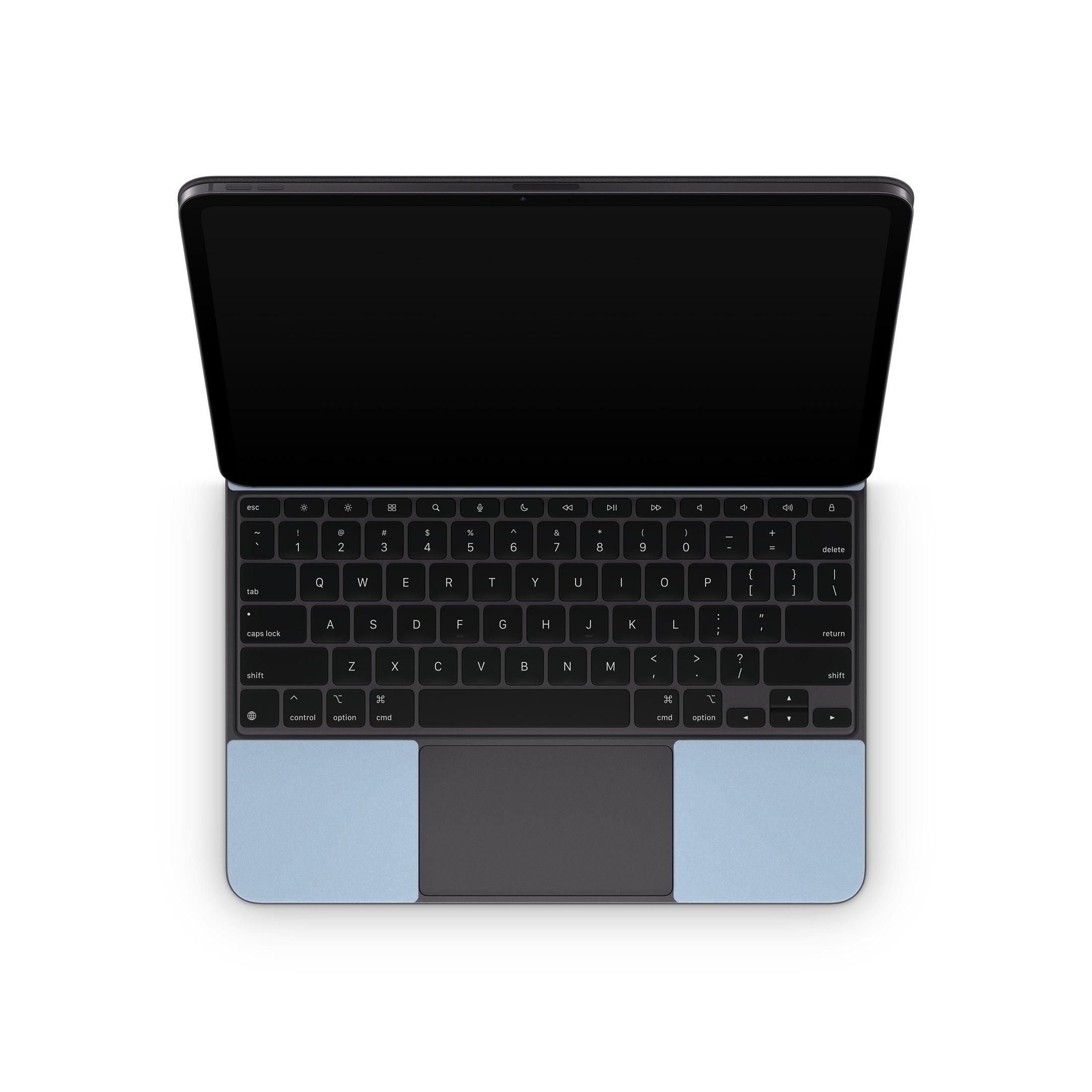 Solid State Blue Mist - Apple Magic Keyboard for iPad Skin