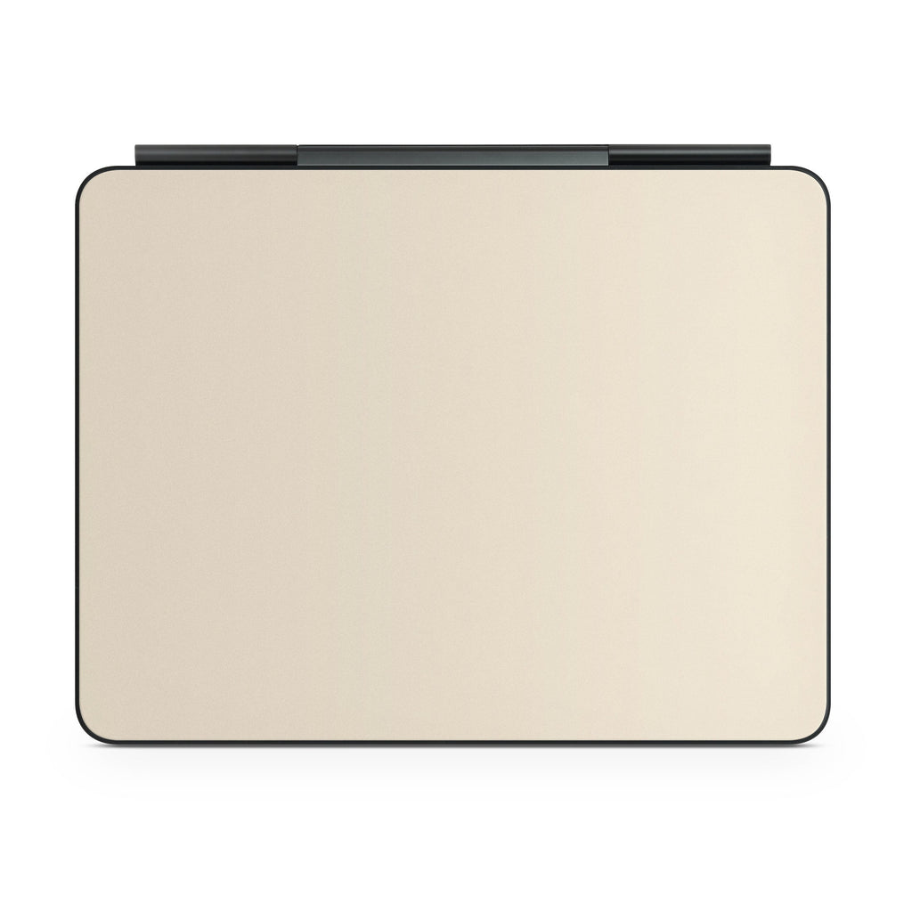 Solid State Creme - Apple Magic Keyboard for iPad Skin