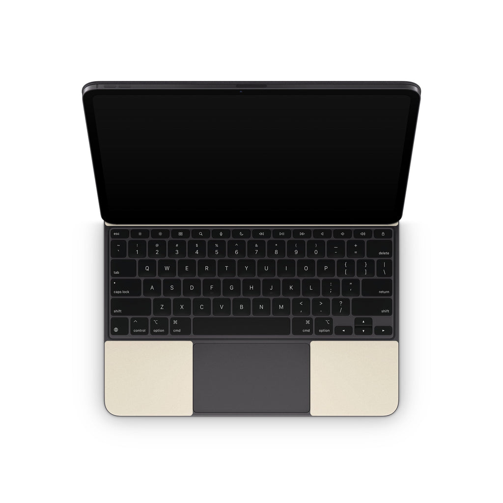 Solid State Creme - Apple Magic Keyboard for iPad Skin