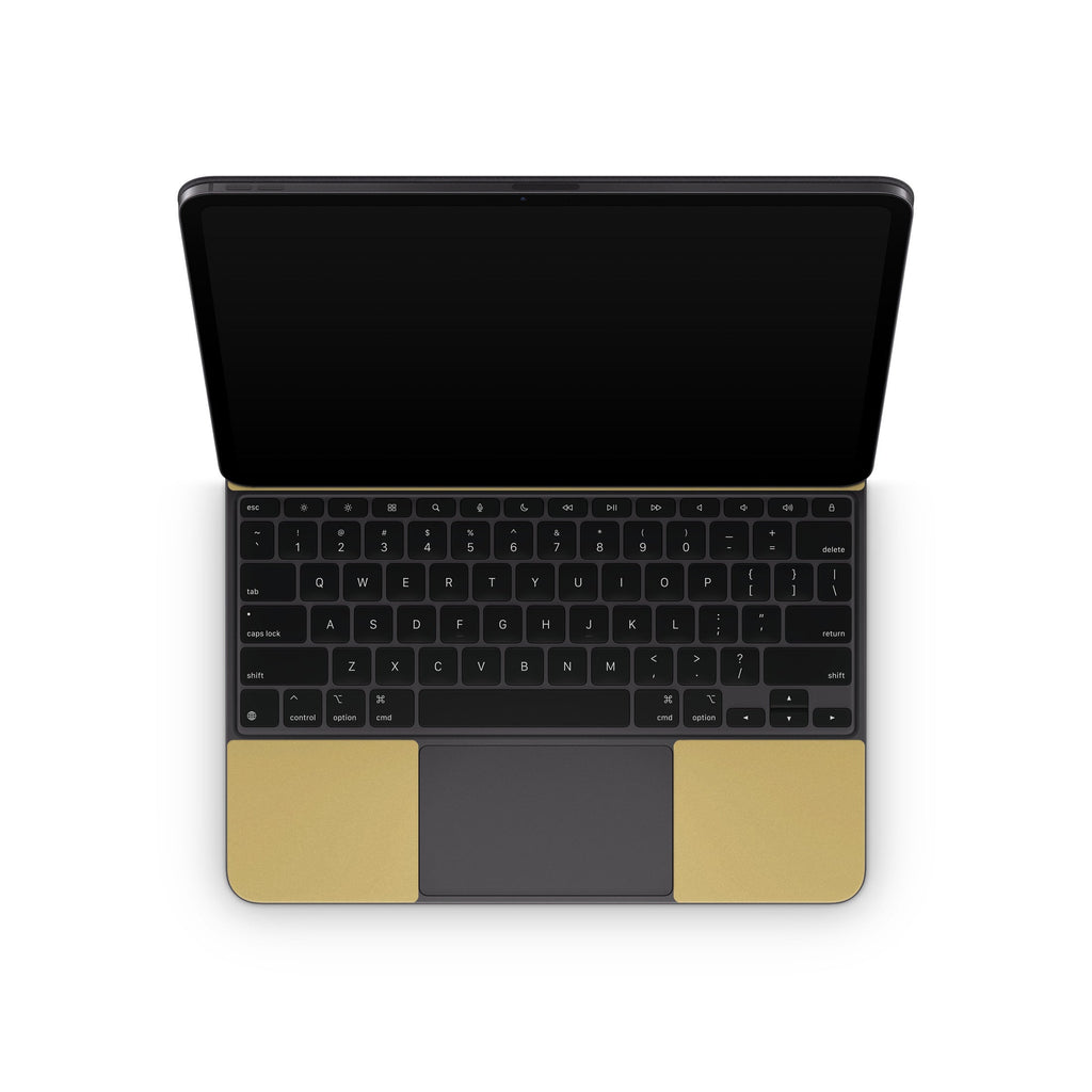 Solid State Mustard - Apple Magic Keyboard for iPad Skin