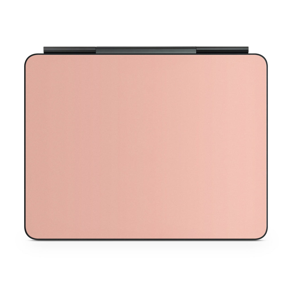 Solid State Peach - Apple Magic Keyboard for iPad Skin