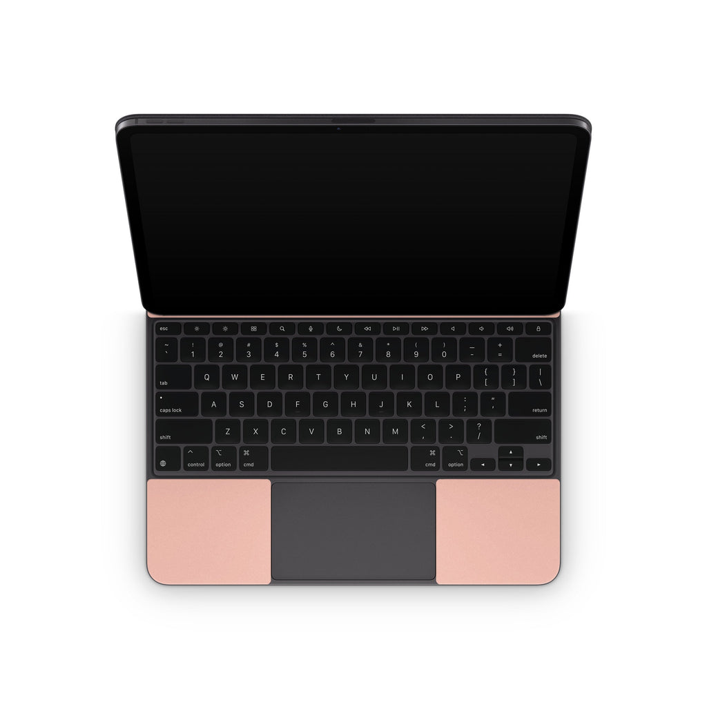 Solid State Peach - Apple Magic Keyboard for iPad Skin