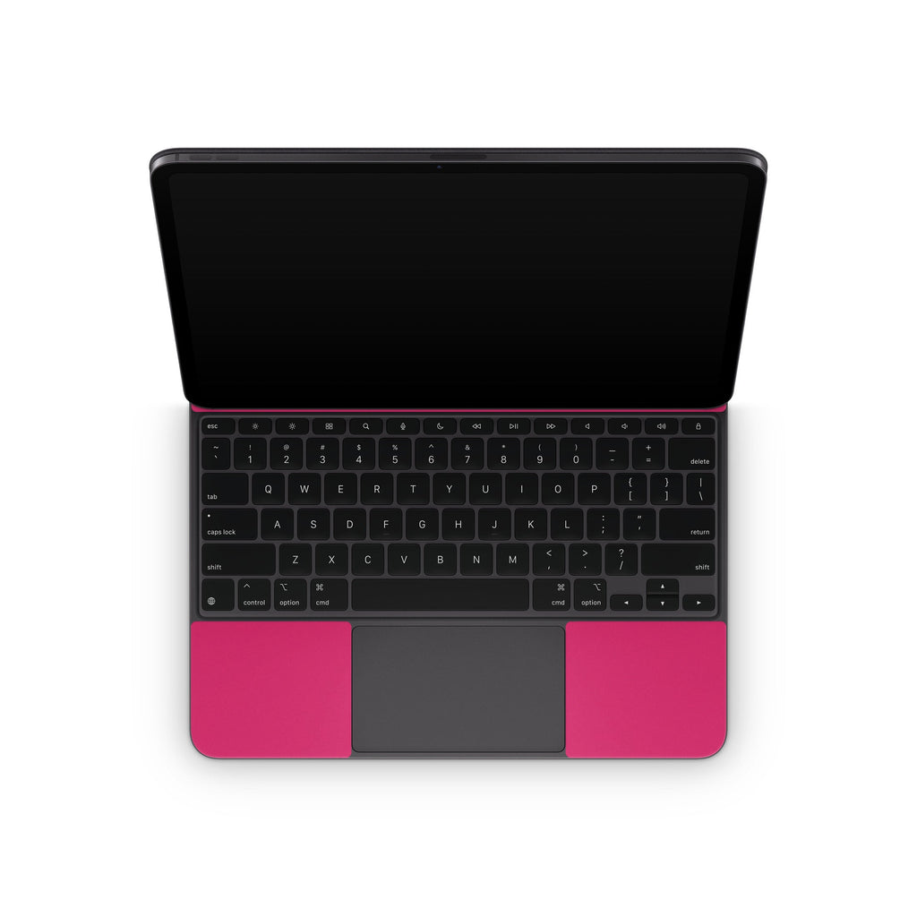 Solid State Ruby - Apple Magic Keyboard for iPad Skin