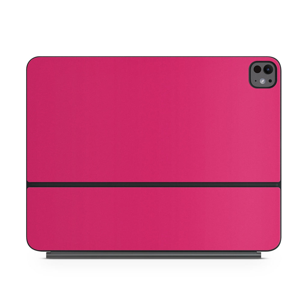 Solid State Ruby - Apple Magic Keyboard for iPad Skin