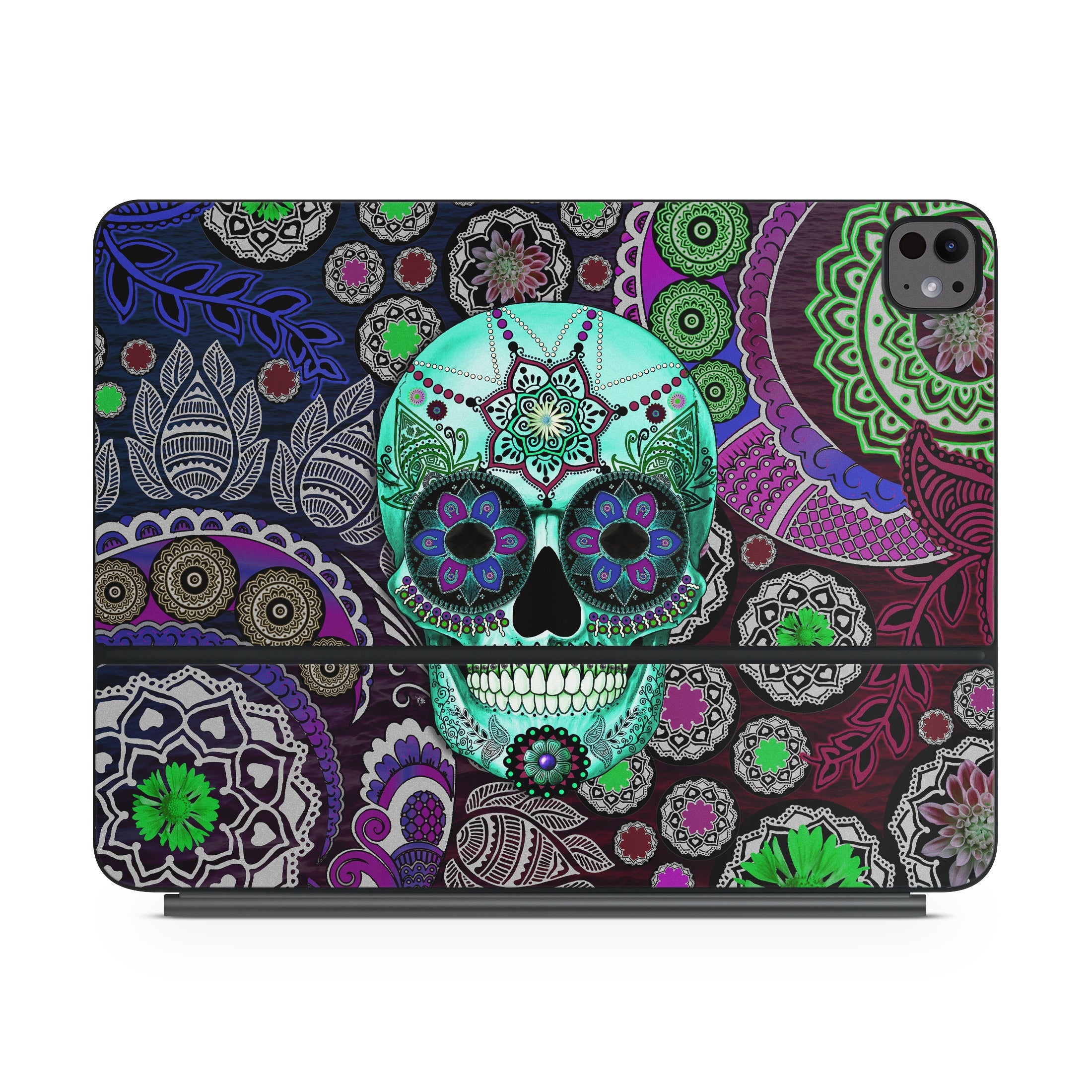 Sugar Skull Sombrero - Apple Magic Keyboard for iPad Skin