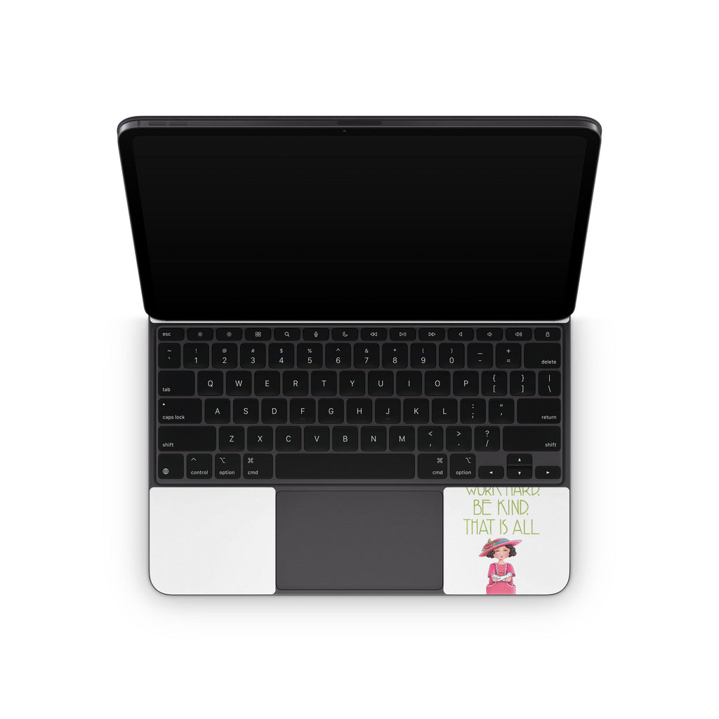 Work Hard - Apple Magic Keyboard for iPad Skin