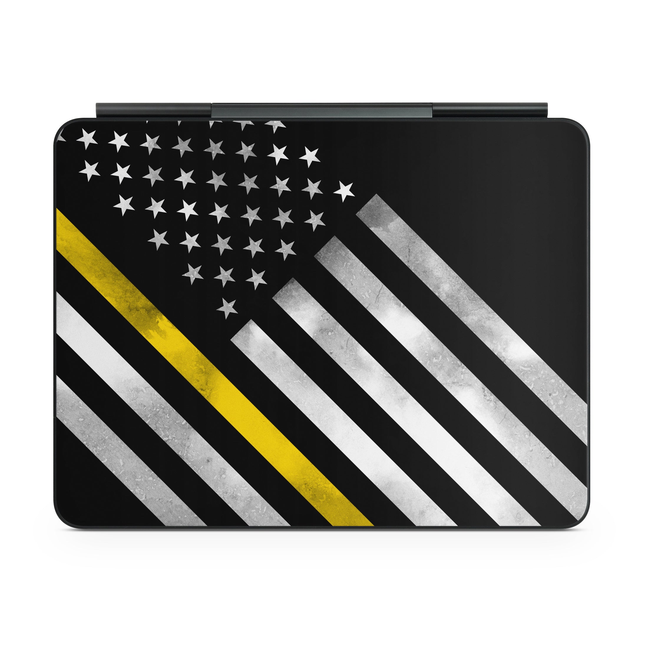Thin Yellow Line Hero - Apple Magic Keyboard for iPad Skin