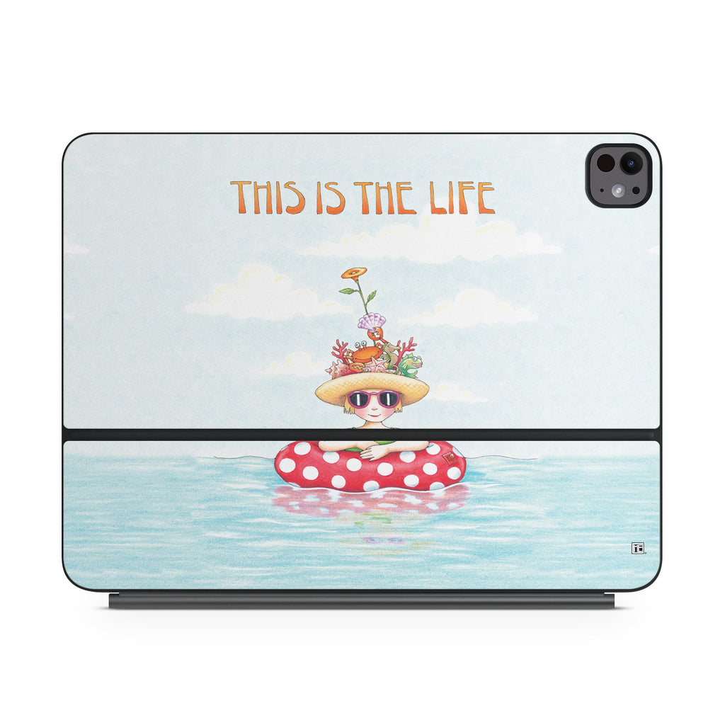 This Is The Life - Apple Magic Keyboard for iPad Skin