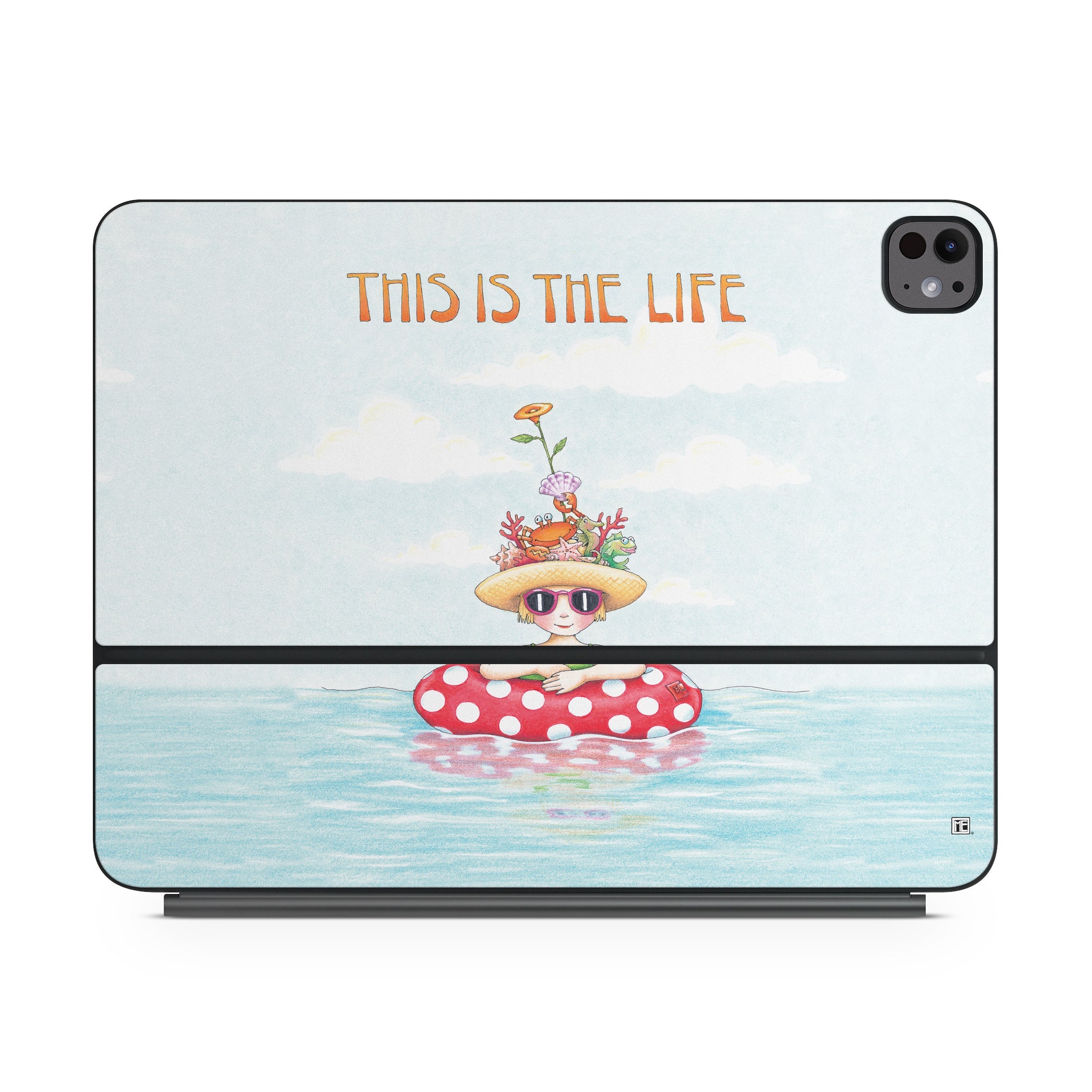 This Is The Life - Apple Magic Keyboard for iPad Skin