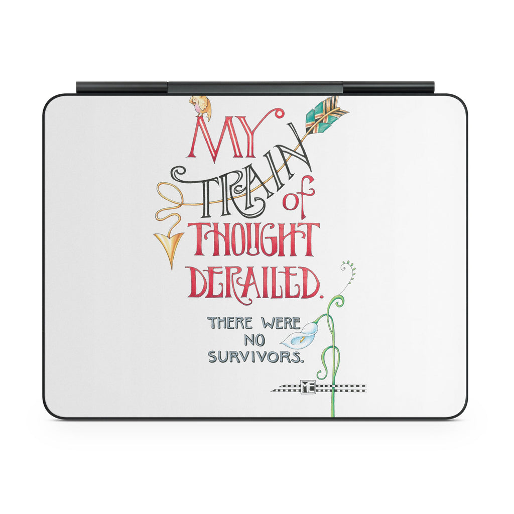 Train Derailed - Apple Magic Keyboard for iPad Skin