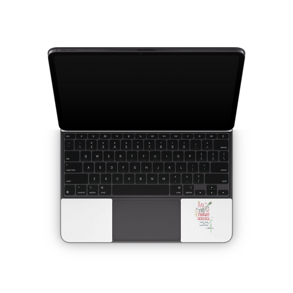 Train Derailed - Apple Magic Keyboard for iPad Skin