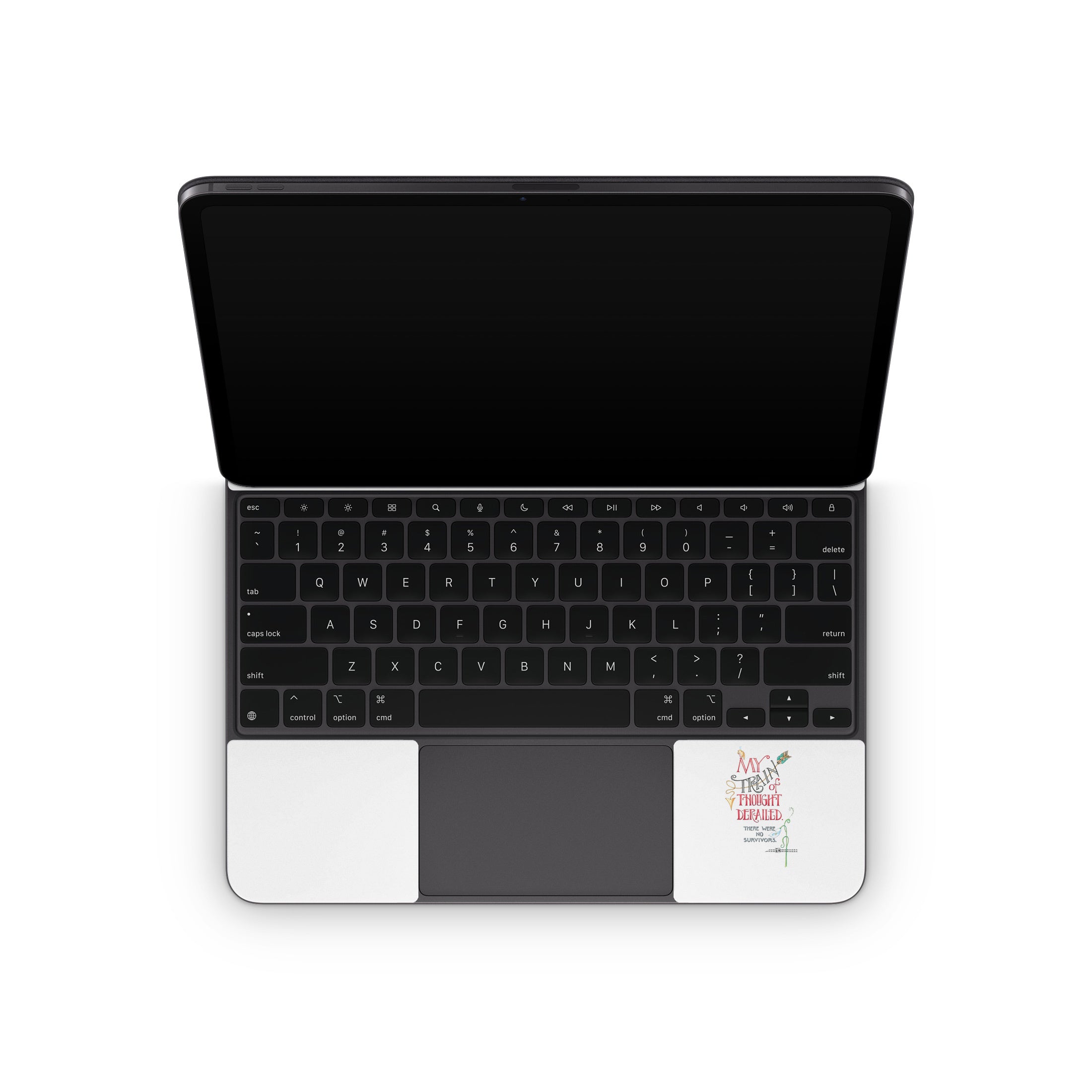 Train Derailed - Apple Magic Keyboard for iPad Skin