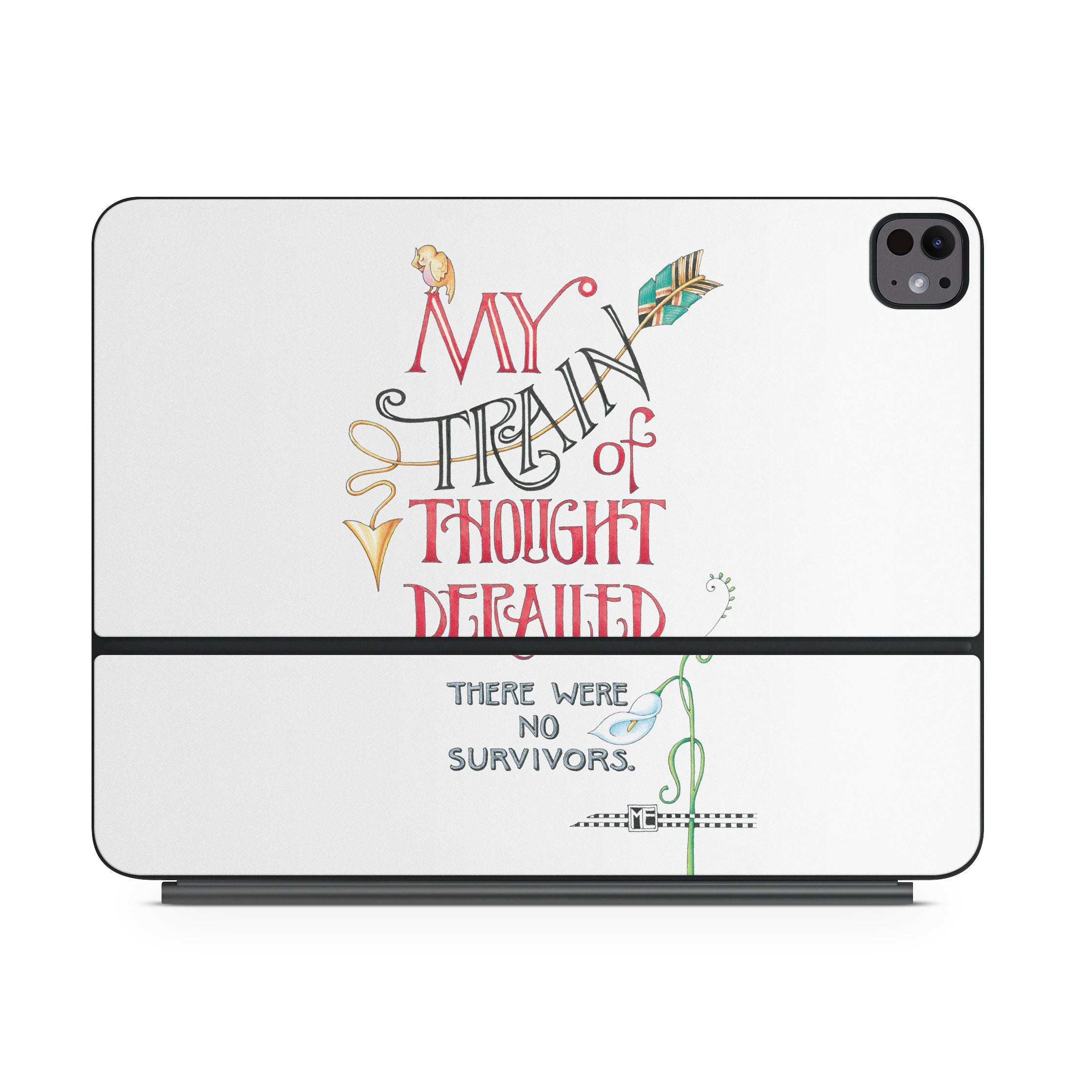 Train Derailed - Apple Magic Keyboard for iPad Skin