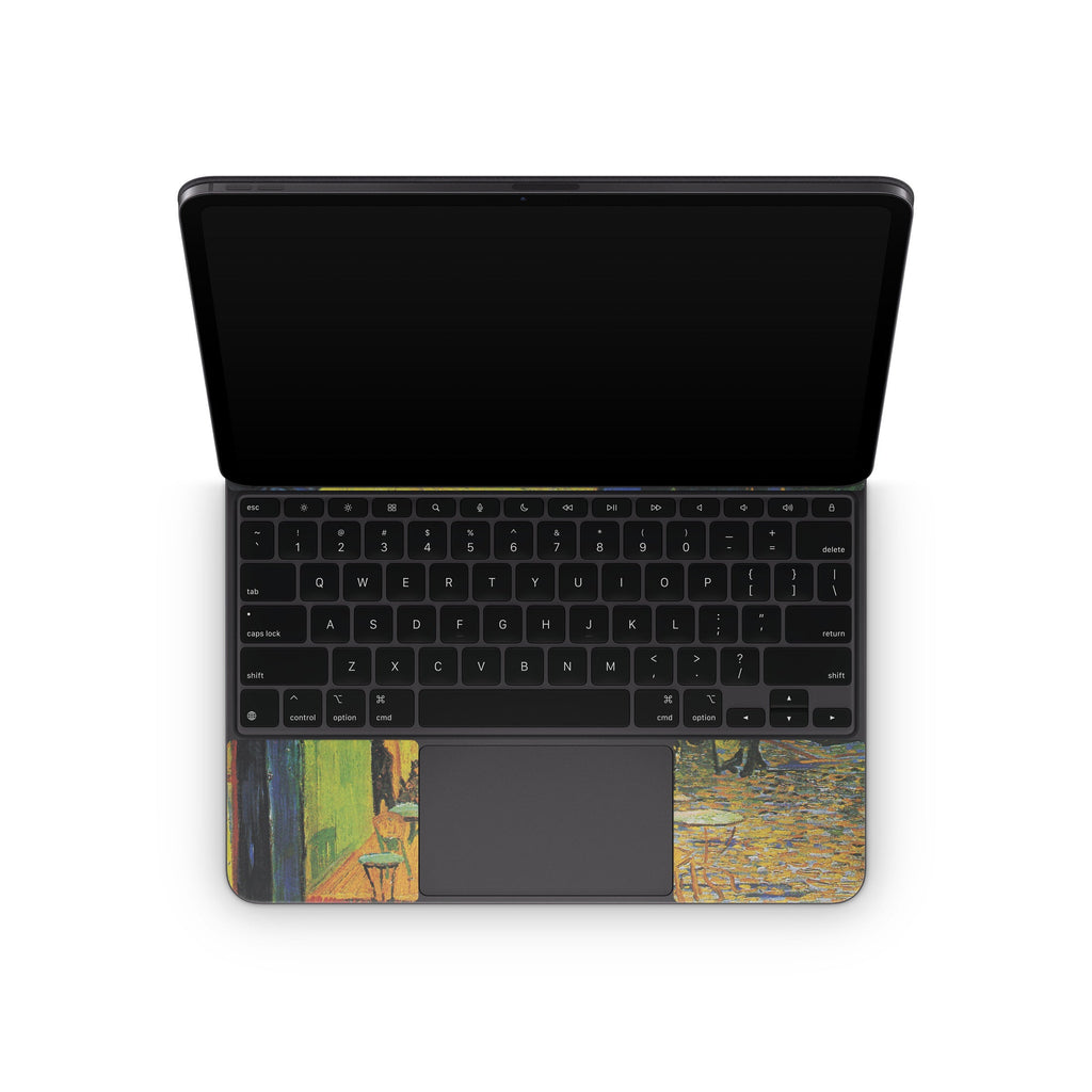 Cafe Terrace At Night - Apple Magic Keyboard for iPad Skin