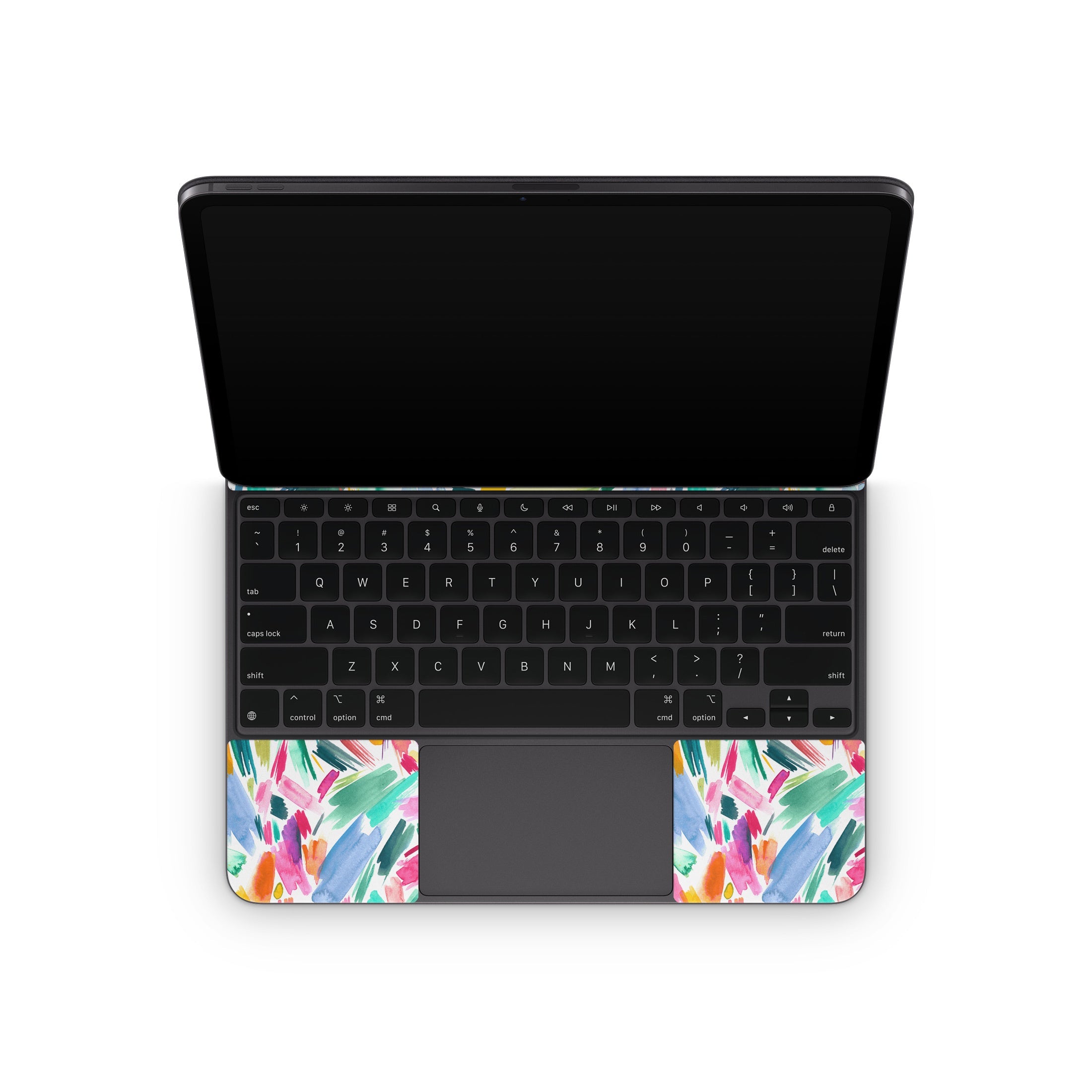 Watercolor Colorful Brushstrokes - Apple Magic Keyboard for iPad Skin