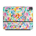 Watercolor Colorful Brushstrokes - Apple Magic Keyboard for iPad Skin