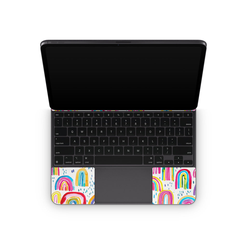 Watercolor Rainbows - Apple Magic Keyboard for iPad Skin