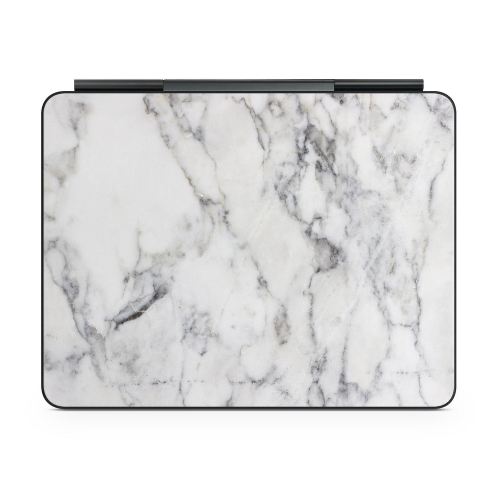 White Marble - Apple Magic Keyboard for iPad Skin