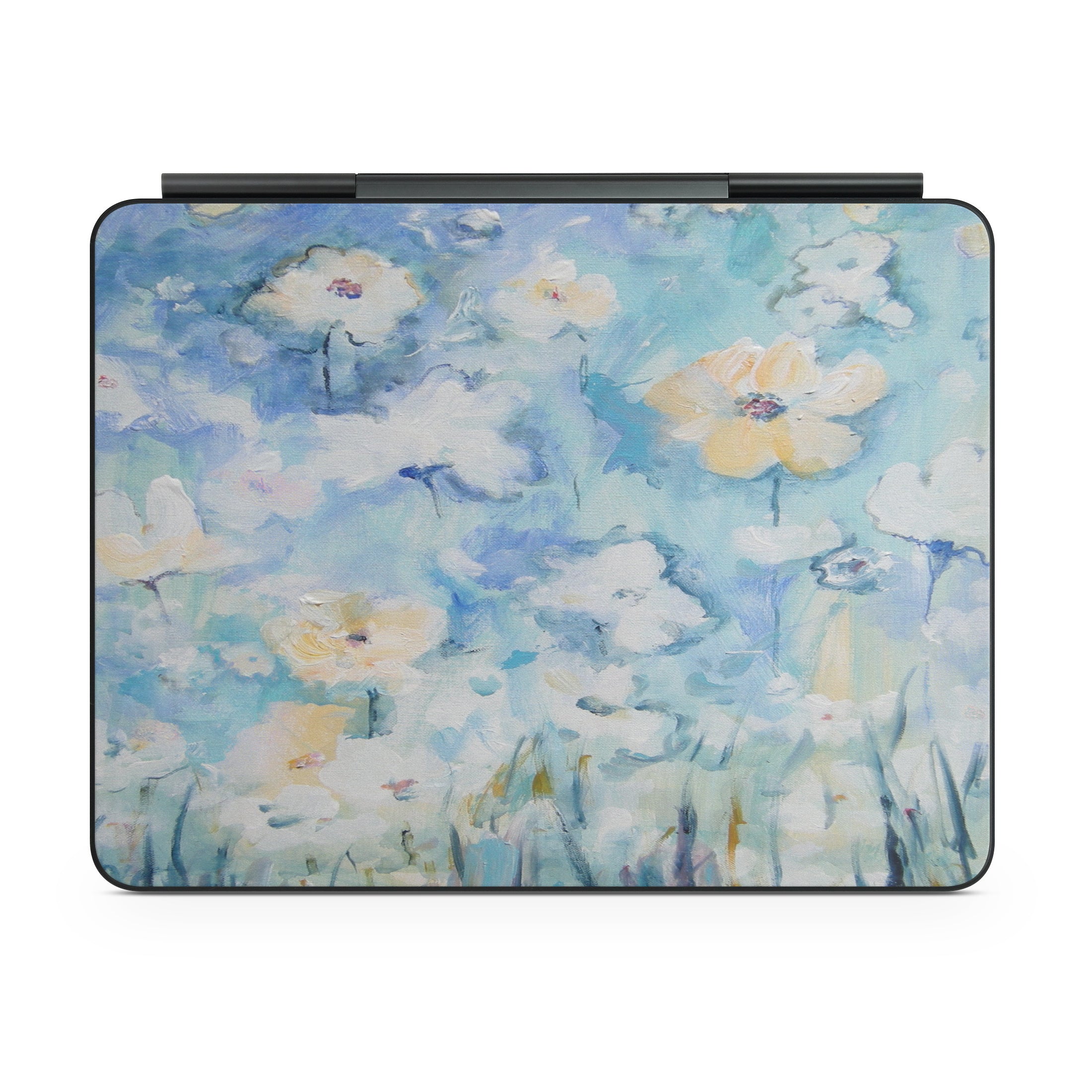 White & Blue - Apple Magic Keyboard for iPad Skin