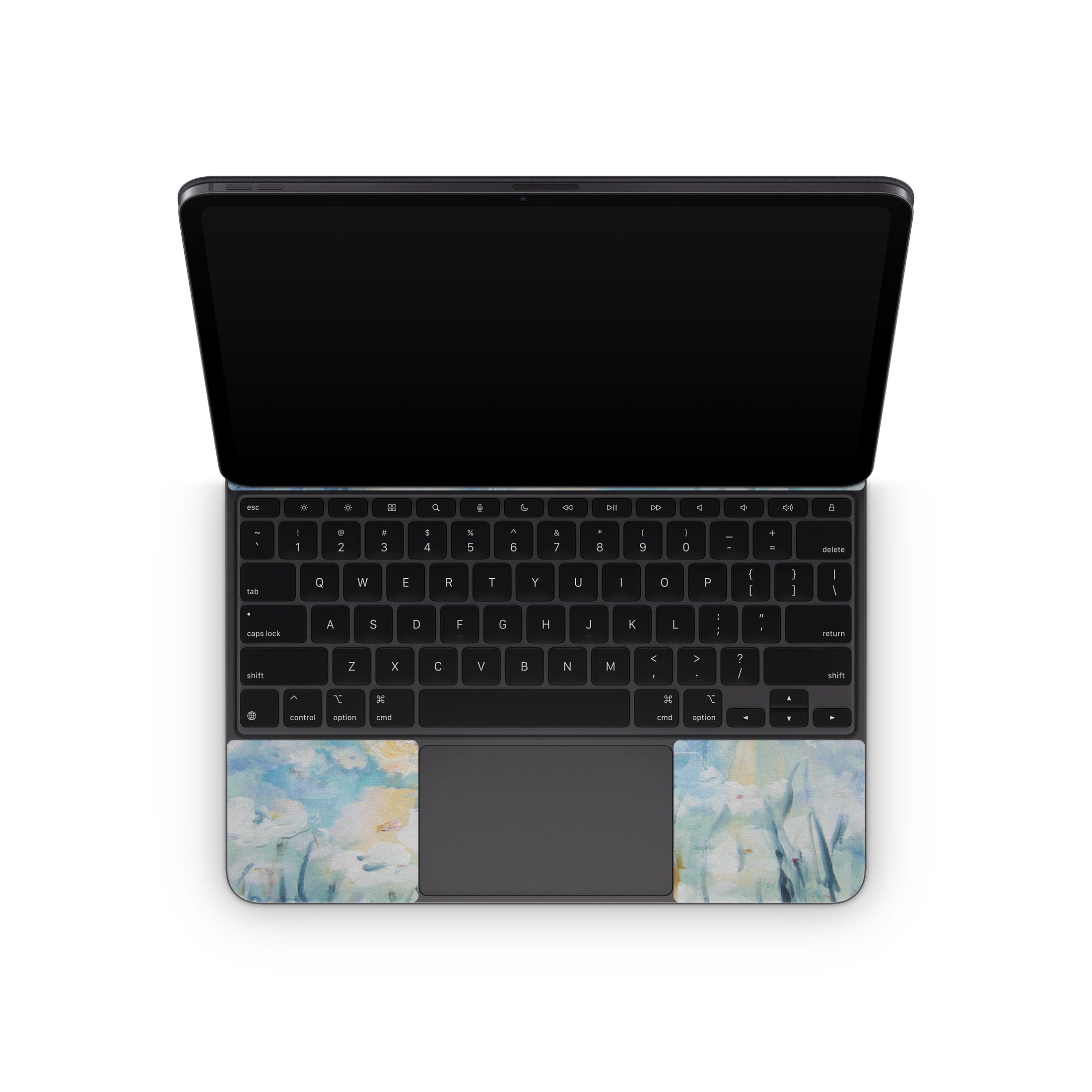 White & Blue - Apple Magic Keyboard for iPad Skin