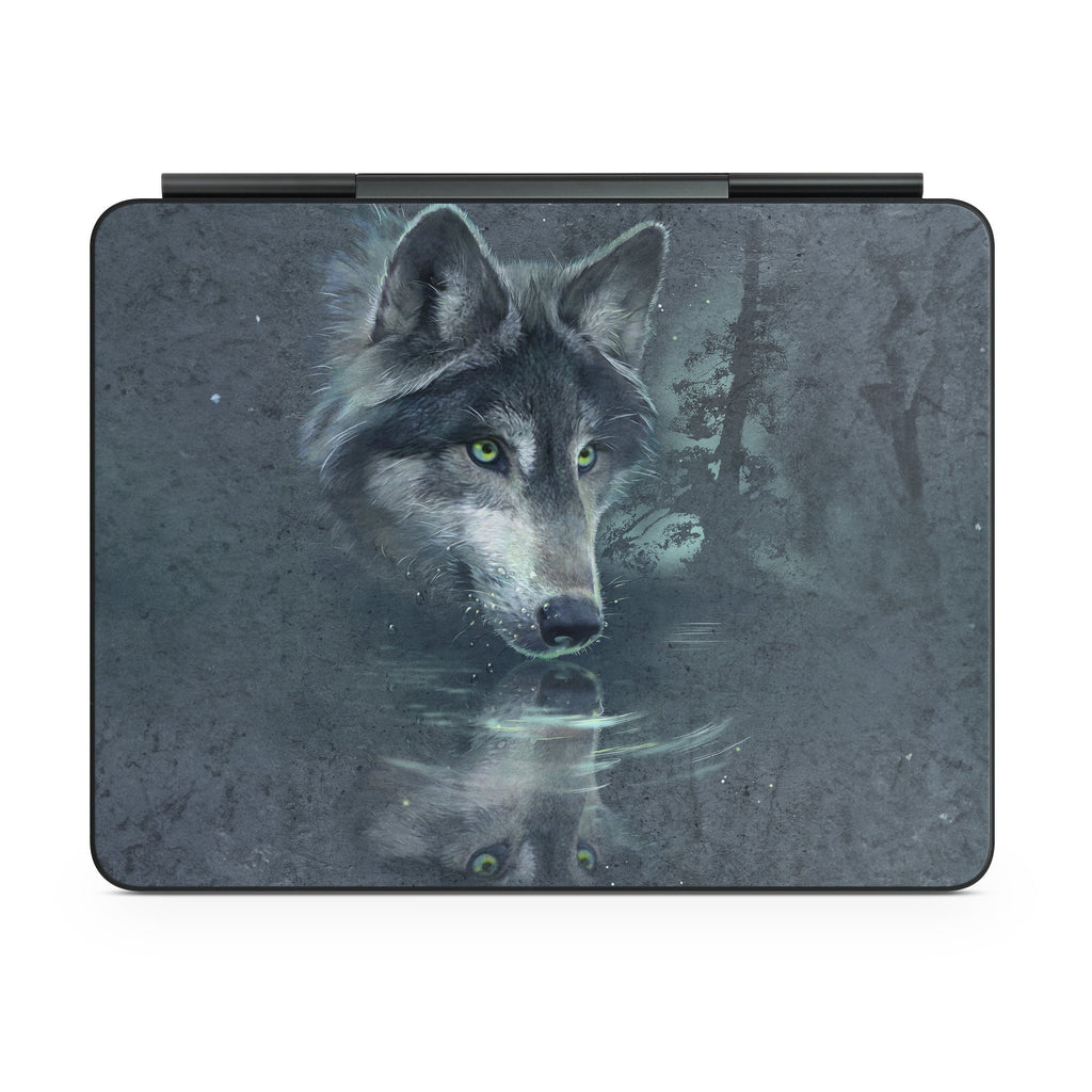 Wolf Reflection - Apple Magic Keyboard for iPad Skin