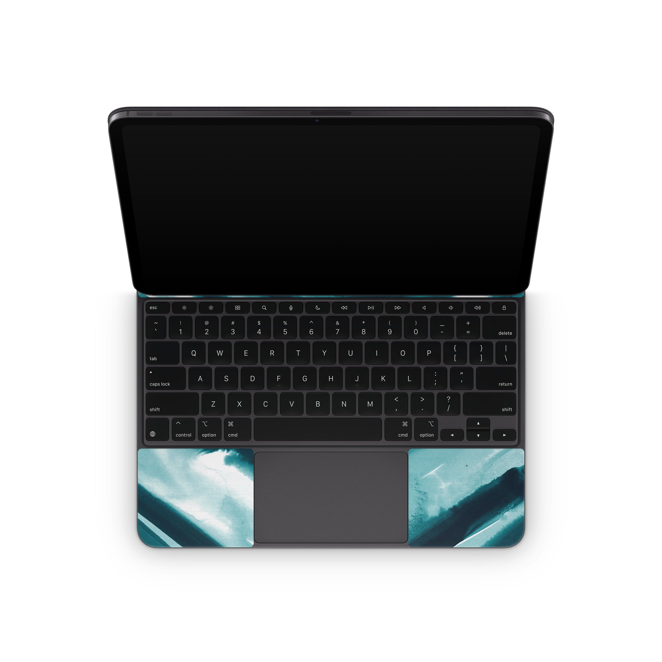 Watercolor Chevron - Apple Magic Keyboard for iPad Skin
