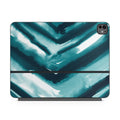 Watercolor Chevron - Apple Magic Keyboard for iPad Skin