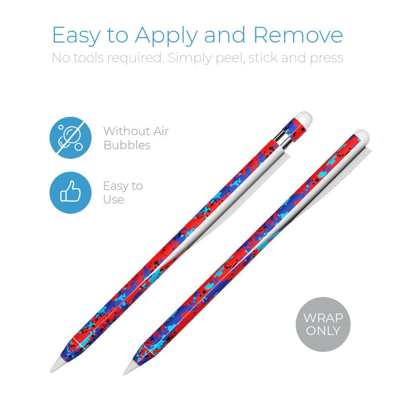 Digital Patriot Camo - Apple Pencil Skin