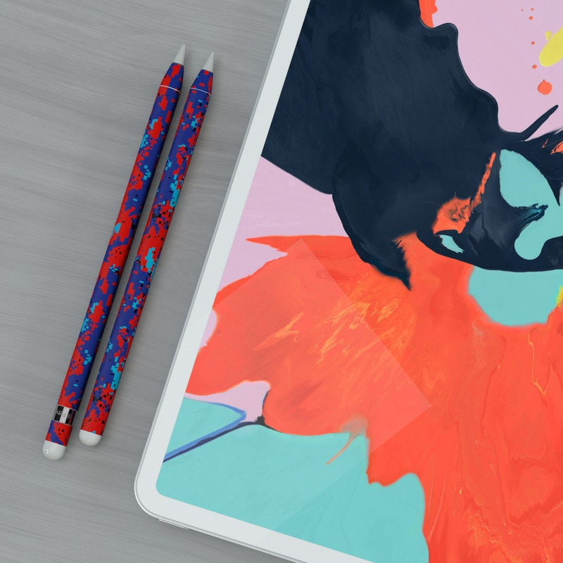 Digital Patriot Camo - Apple Pencil Skin