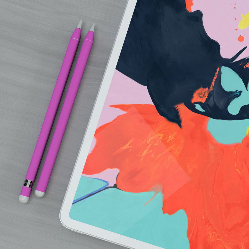 Solid State Vibrant Pink - Apple Pencil Skin