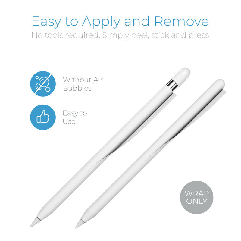 Solid State White - Apple Pencil Skin