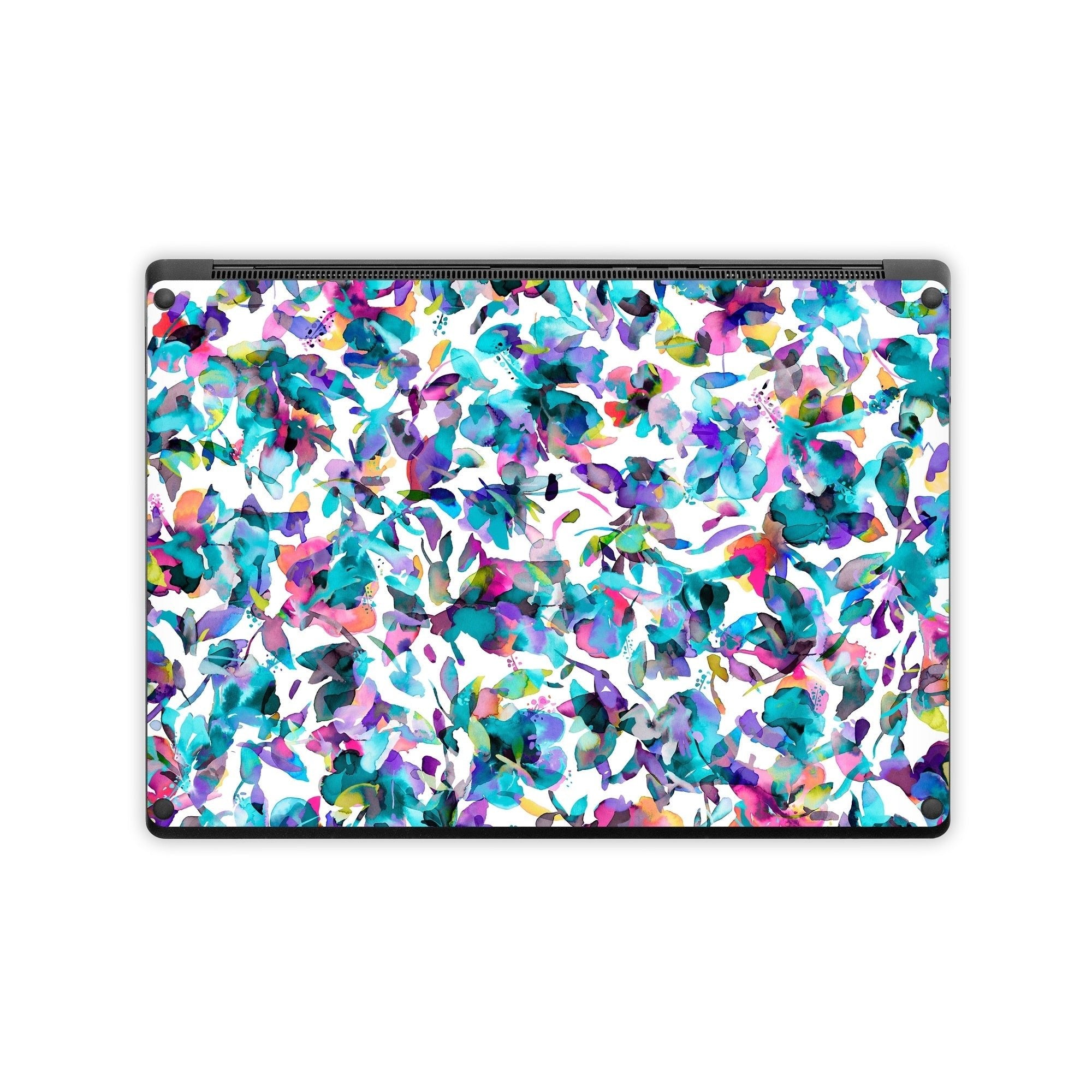 Aquatic Flowers - Microsoft Surface Laptop Skin