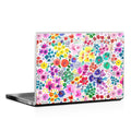 Artful Little Flowers - Laptop Lid Skin