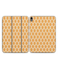 Orange Checks - Apple Smart Folio Skin