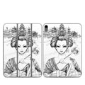 Geisha Sketch - Apple Smart Folio Skin