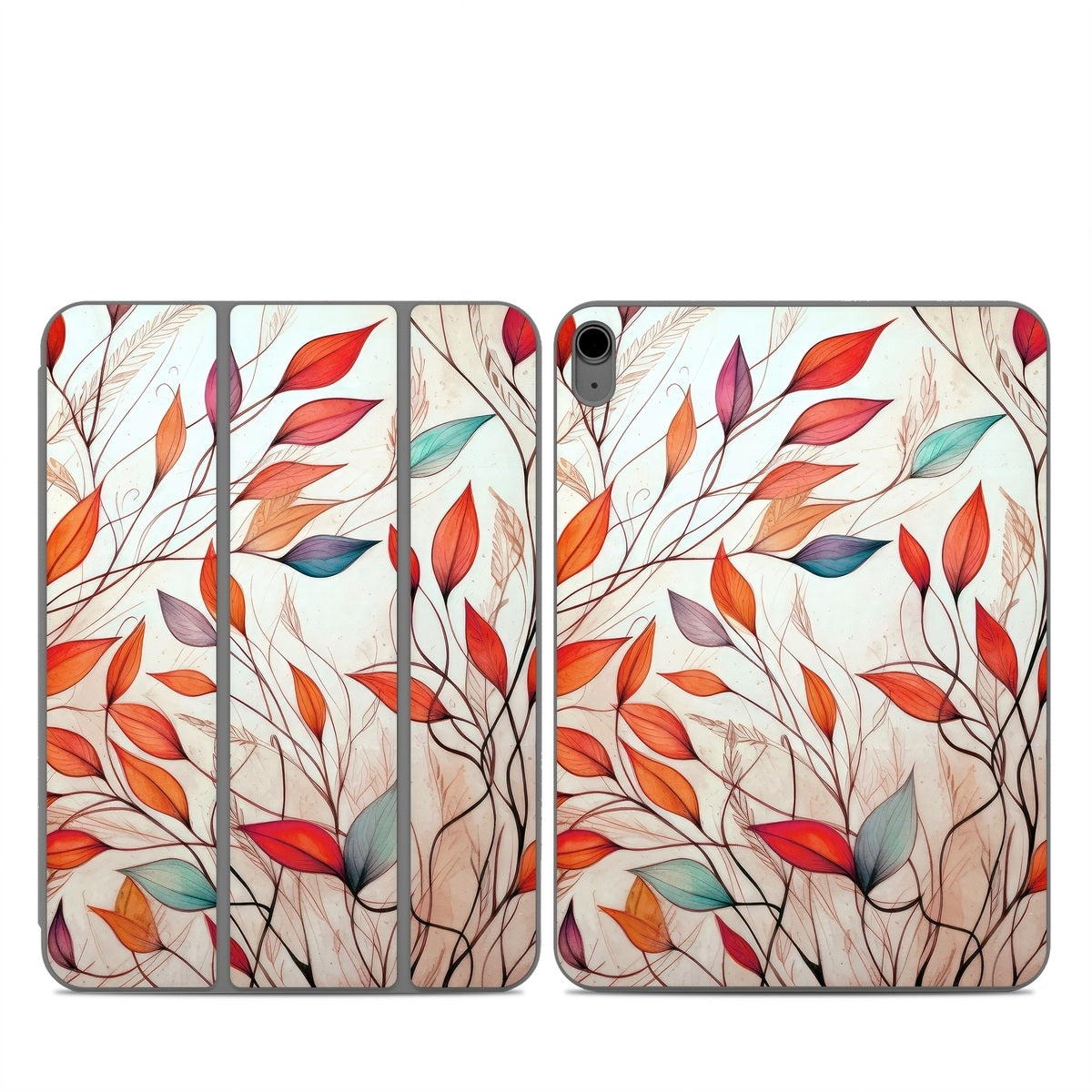 Leaf Sketches - Apple Smart Folio Skin